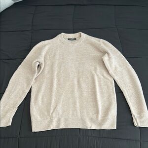 Primark Cream Crewneck Sweater Classic Style